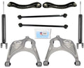 Rear Shocks Upper & Lower Control Arms Fits 2011-2020 Jeep Grand Cherokee