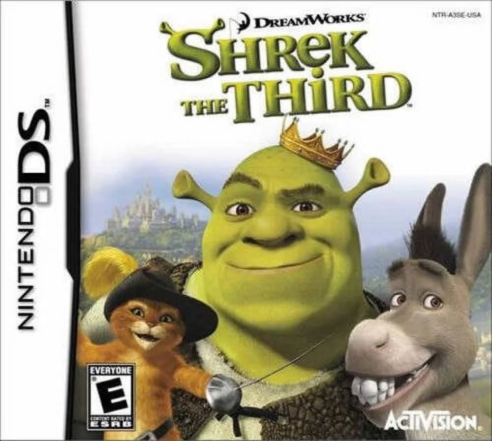Shrek the Third NDS (Brand New Factory Sealed US Version) Nintendo DS-047875819535