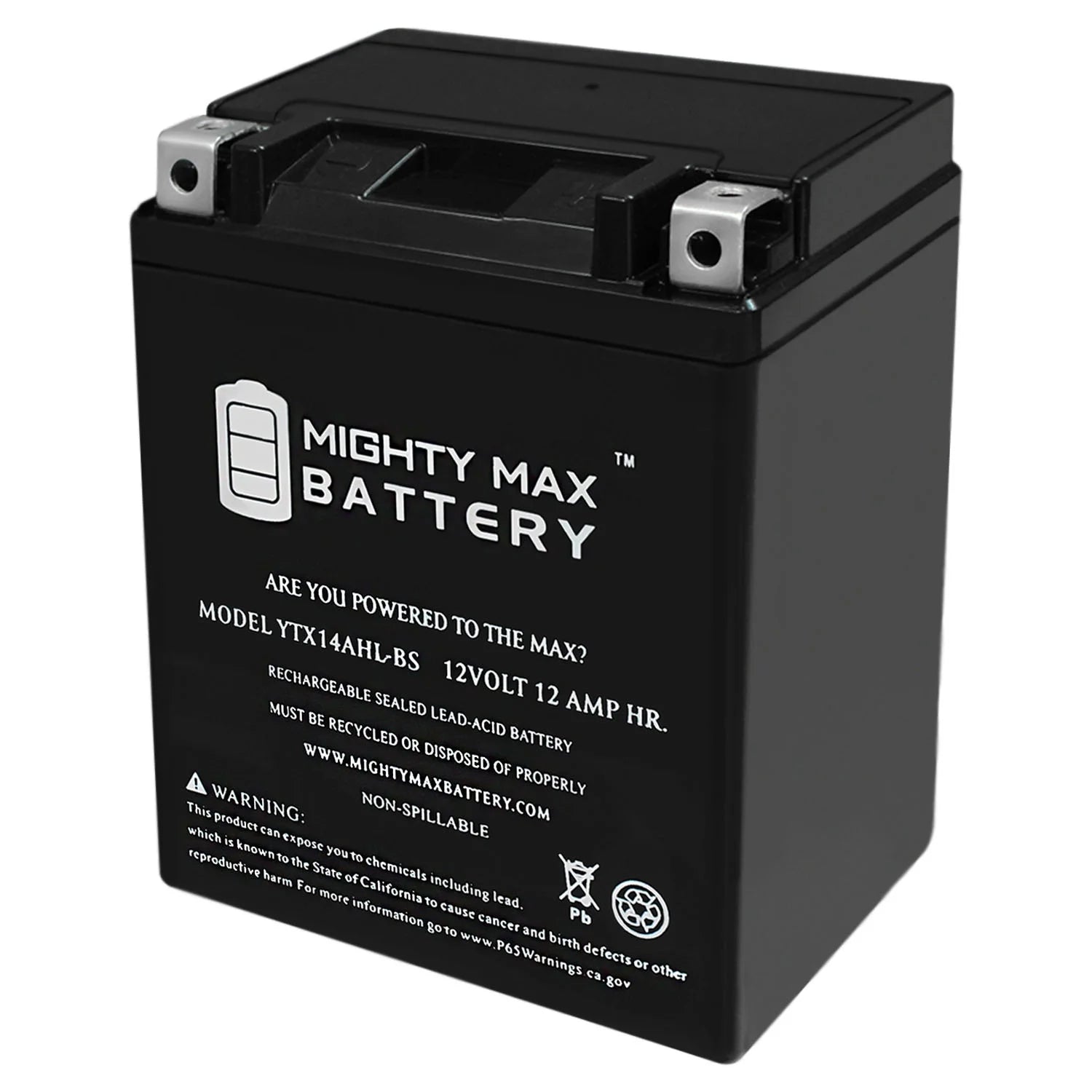 YTX14AHL 12V 12Ah Battery for Suzuki 700 GV700 GL Madura 1985