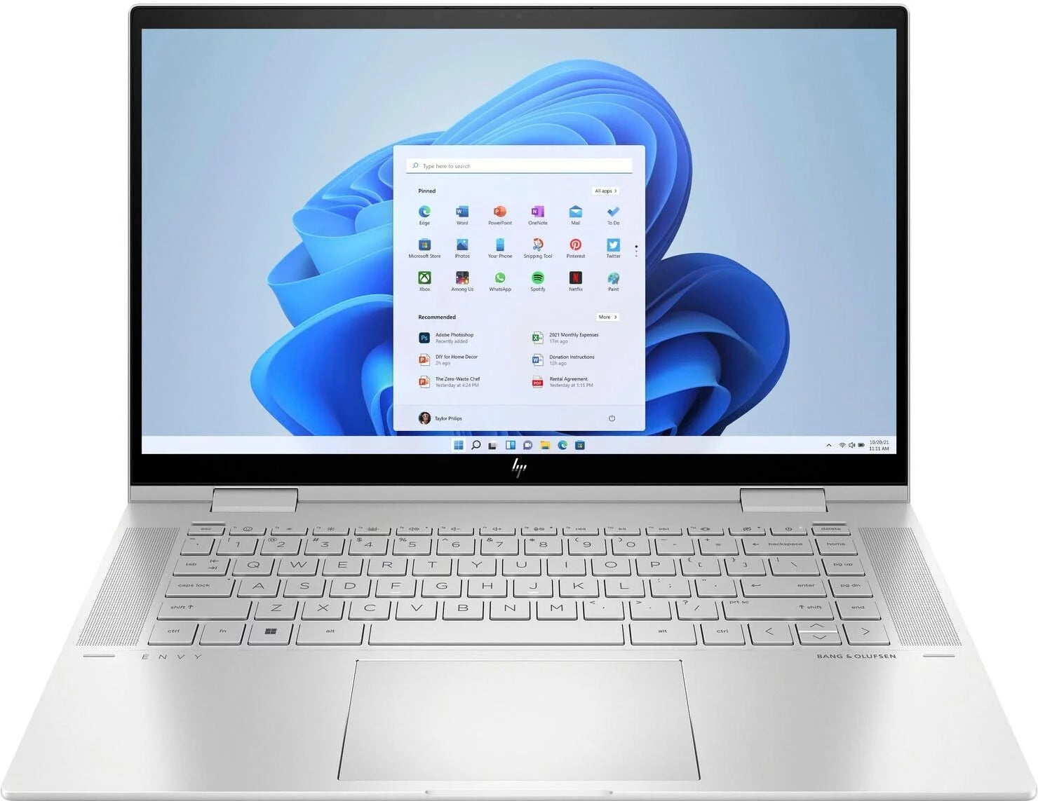 HP - ENVY x360 2-in-1 15.6 Touch-Screen Laptop - Intel Evo Platform Intel Core i5 - 8GB Memory - 256GB SSD - Natural Silver