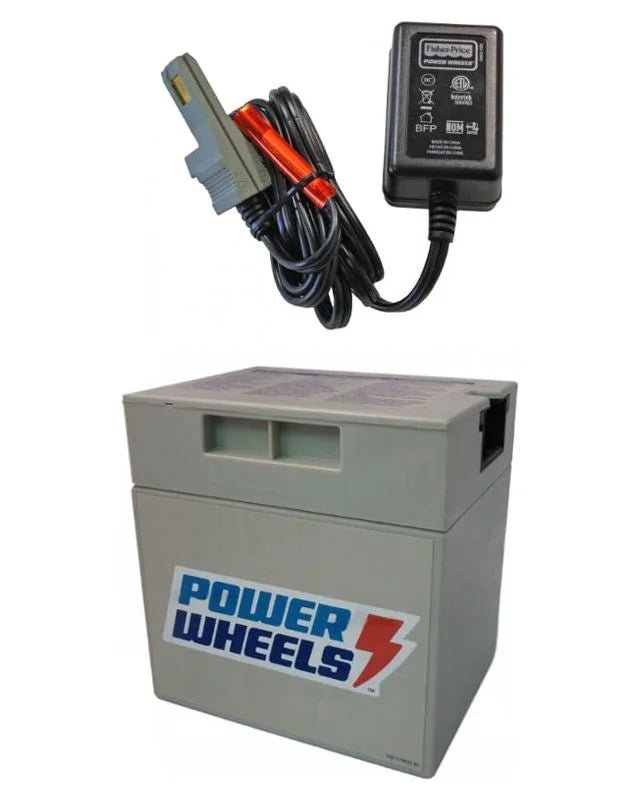 Power Wheels Kawasaki KFX Battery and Battery Charger W4716, R3142