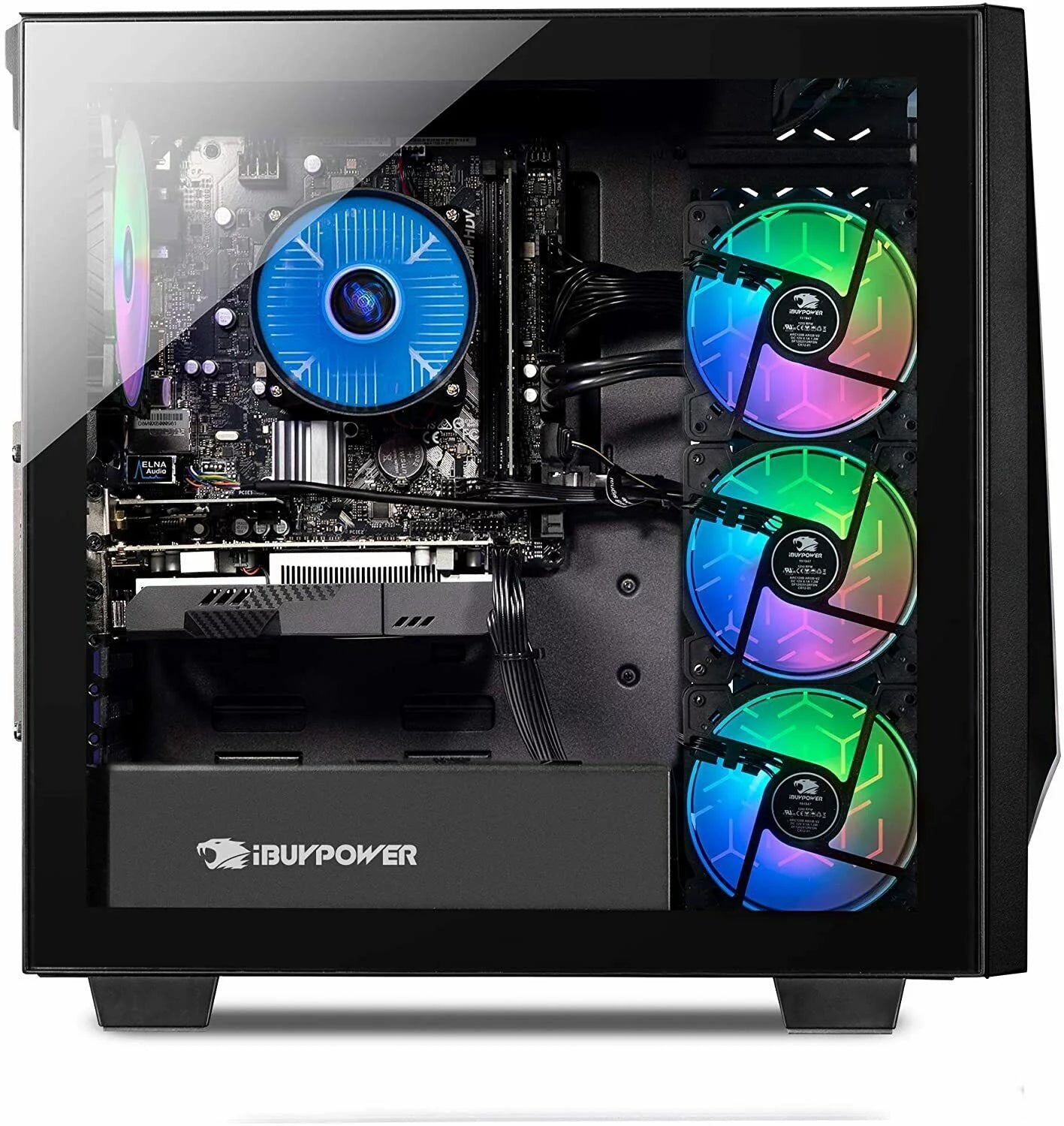 iBUYPOWER Gaming PC Computer Desktop Trace 4 9310 (AMD Ryzen 5 3600 3.6GHz, AMD Radeon RX 5500 XT 4GB, 8GB DDR4 RAM, 240GB SSD, WiFi Ready, Windows 10 Home)