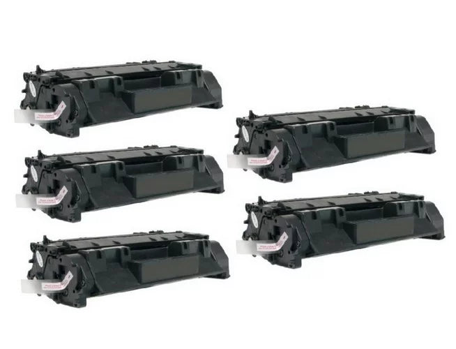 PrinterDash Compatible Replacement for HEWCE505LJ_5PK - Black