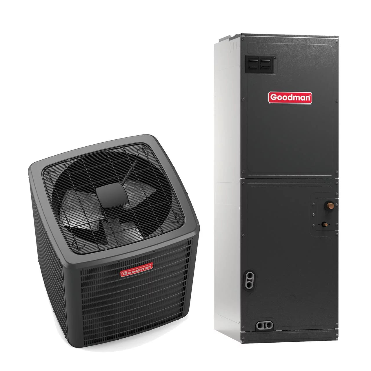 Goodman Multi-Family Series 1.5 Ton 15.2 SEER2 Air Conditioning System (Scroll Compressor) - GSXM401810 - AMST24BU14