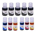 PrinterDash Compatible Replacement for EcoTank ET-2700/2750/3700/3750/4750/15000/ST-2000/3000/4000 Refill Ink Bottle Combo Pack (5-BK/2-C/M/Y) (NO. 502) (C13T03R140-S5B2CMY)