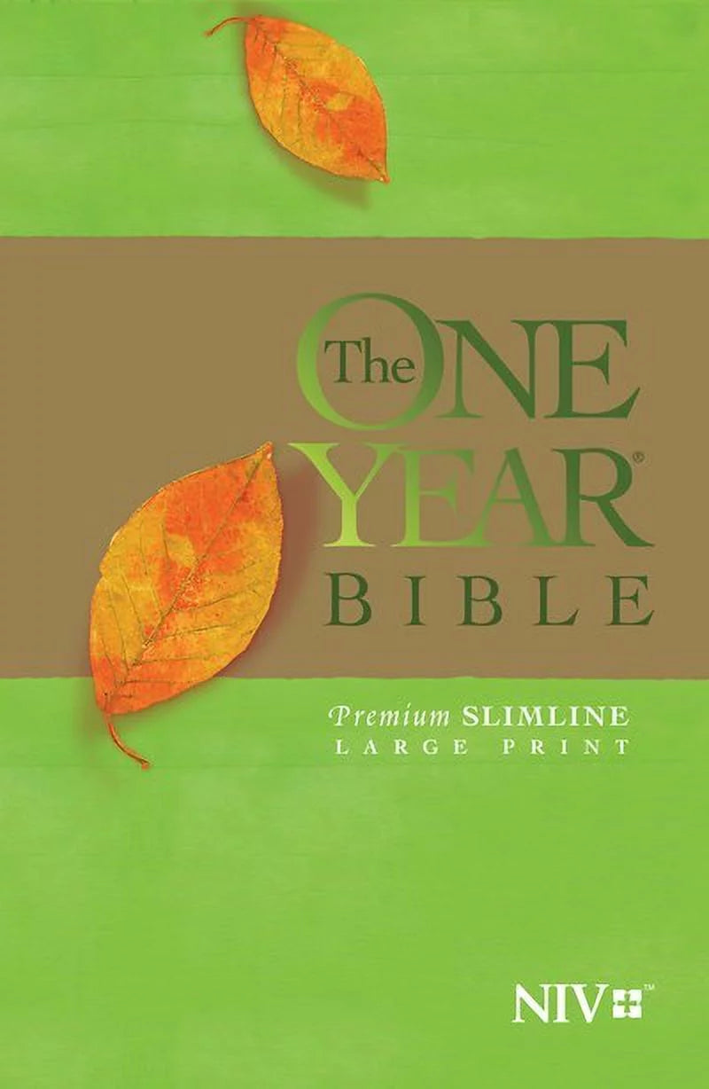 NIV The One Year Bible Premium Slimline/Large Print-Softcover