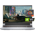 Dell G15 Gaming Laptop, 15.6 inch FHD 120Hz Display, AMD Ryzen 7 5800H 8-Core Processor, NVIDIA GeForce RTX 3050Ti, Backlit Keyboard, Wi-Fi 6, Windows 11, Phantom Grey (64GB RAM | 4TB PCIe SSD)