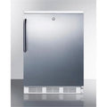 33.5 x 23.63 x 23.5 in. Freestanding All-Refrigerator, White Cabinet