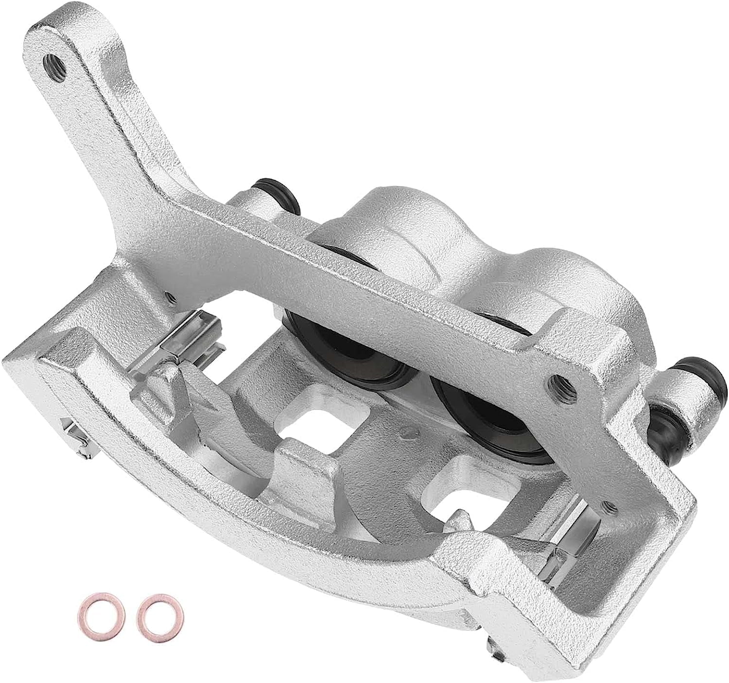 A-Premium Disc Brake Caliper Assembly with Bracket Compatible with Select Dodge Models - Ram 1500 Van 2003, 3.9L/5.2L/5.9L - Front Right Passenger Side