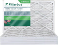 Filterbuy 20x32x1 MERV 13 Pleated HVAC AC Furnace Air Filters (6-Pack)
