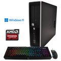 Fast HP 8200 Desktop Computer Tower PC Intel Quad-Core i5 3.2GHz Processor 16GB RAM 250GB Hard Drive Windows 11 Pro with a (Monitor Not Included) Keyboard and Mouse Used