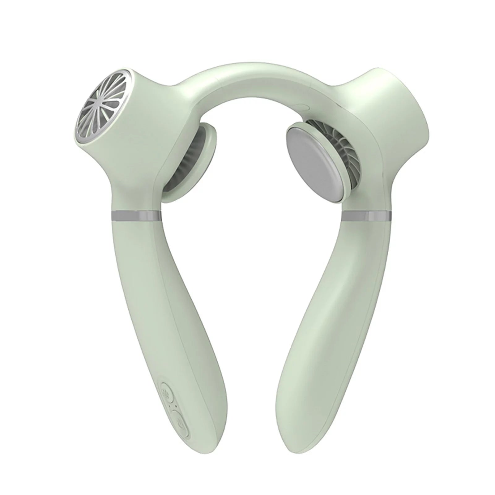 Anself Portable Neck Fan with 2X Cooling Pads and Rechargeable Fan - 4000 mAh