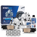 Detroit Axle - Rear Brake Calipers Brakes Brake Pads Replacement for Lexus HS250h