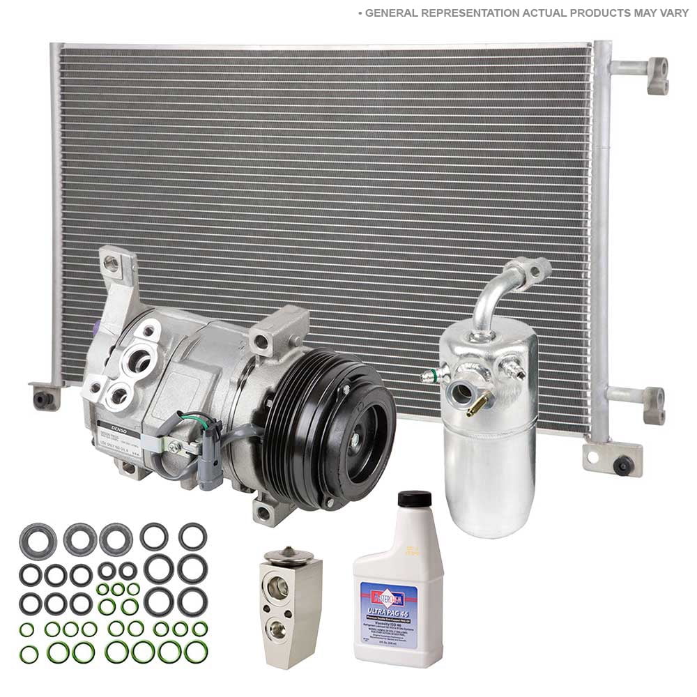 For Pontiac Trans Sport 1993 OEM AC Compressor w/ Condenser Drier - Buyautoparts