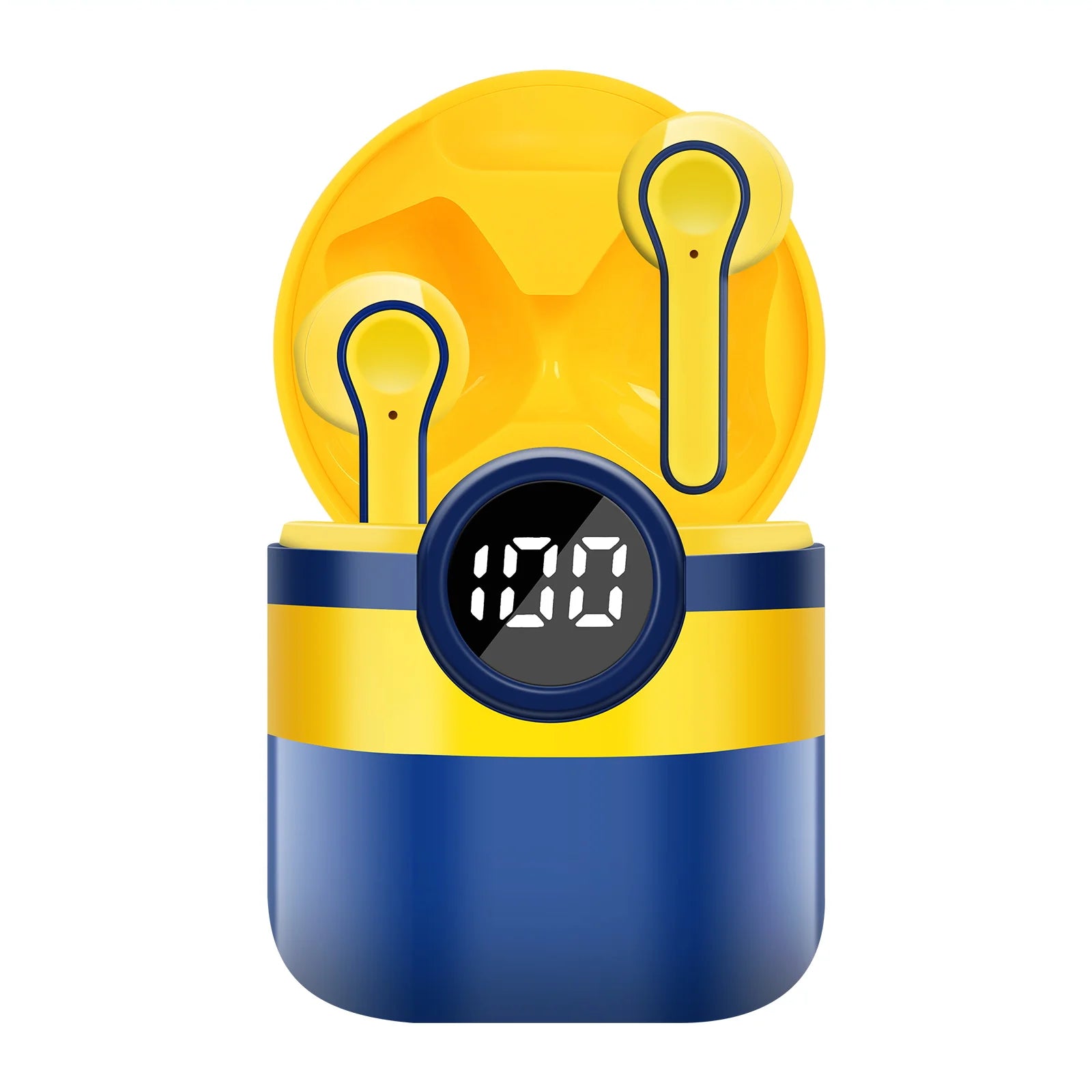 UrbanX Q350 Wireless Earbuds in Ear Bluetooth Headphones For Asus Transformer Pad TF300T with Microphone & Digital Display IPX7 Waterproof Deep Bass Bluetooth Earbuds for Sports Work & Music.