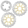3PCs Front Rear Brake Discs Rotors For TRIUMPH Speed Triple 1050 05-07 2005 2006 2007