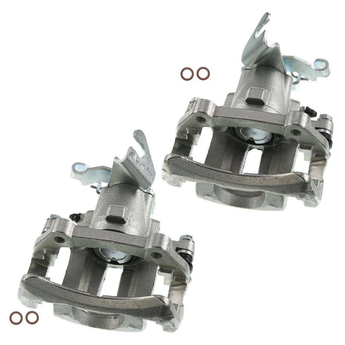 2x Brake Calipers w/ Bracket For Ford 2005-14 Mustang Base GT Rear Left & Right