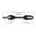 TrakMotive Front Passenger Side CV Axle CV Joint Shaft Assembly For Ford Edge 2007 2008 2009 2010 2011 2012 2013 2014 For Lincoln MKX 2007 2008 2009 2010 2011 2012 2013 2014 2015