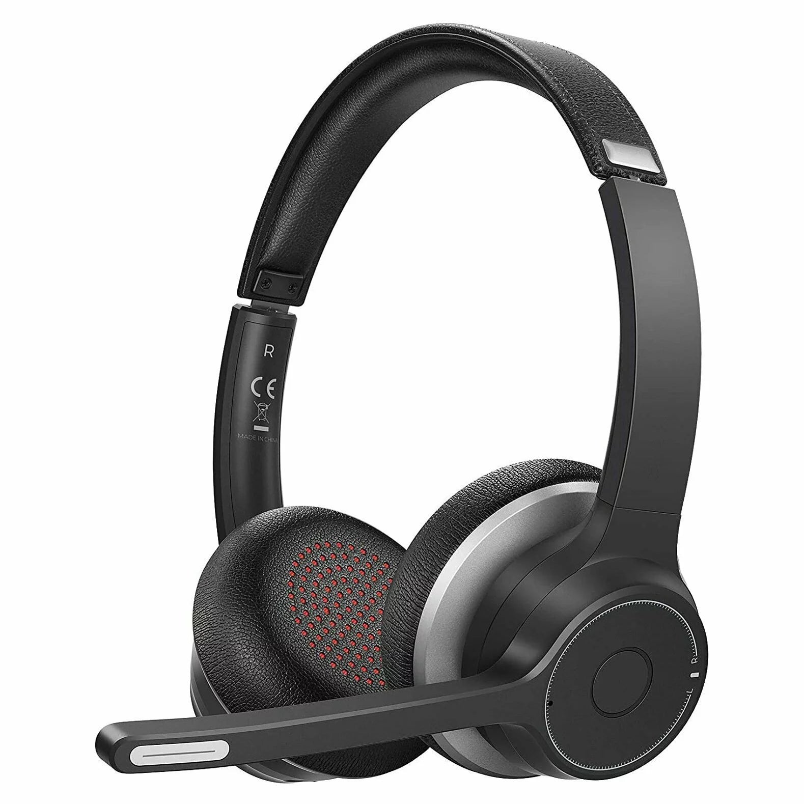 Wireless Over-Ear Headphones for OnePlus Nord N300/N200/N30 - With Boom Microphone Headset Hands-free Earphones Noise Isolation for OnePlus Nord N300/N200/N30