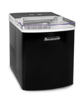 Thermostar TSICEBSC33BKSS 33-Pound Automatic Portable Countertop Ice Maker Machine, Black & Stainless Steel