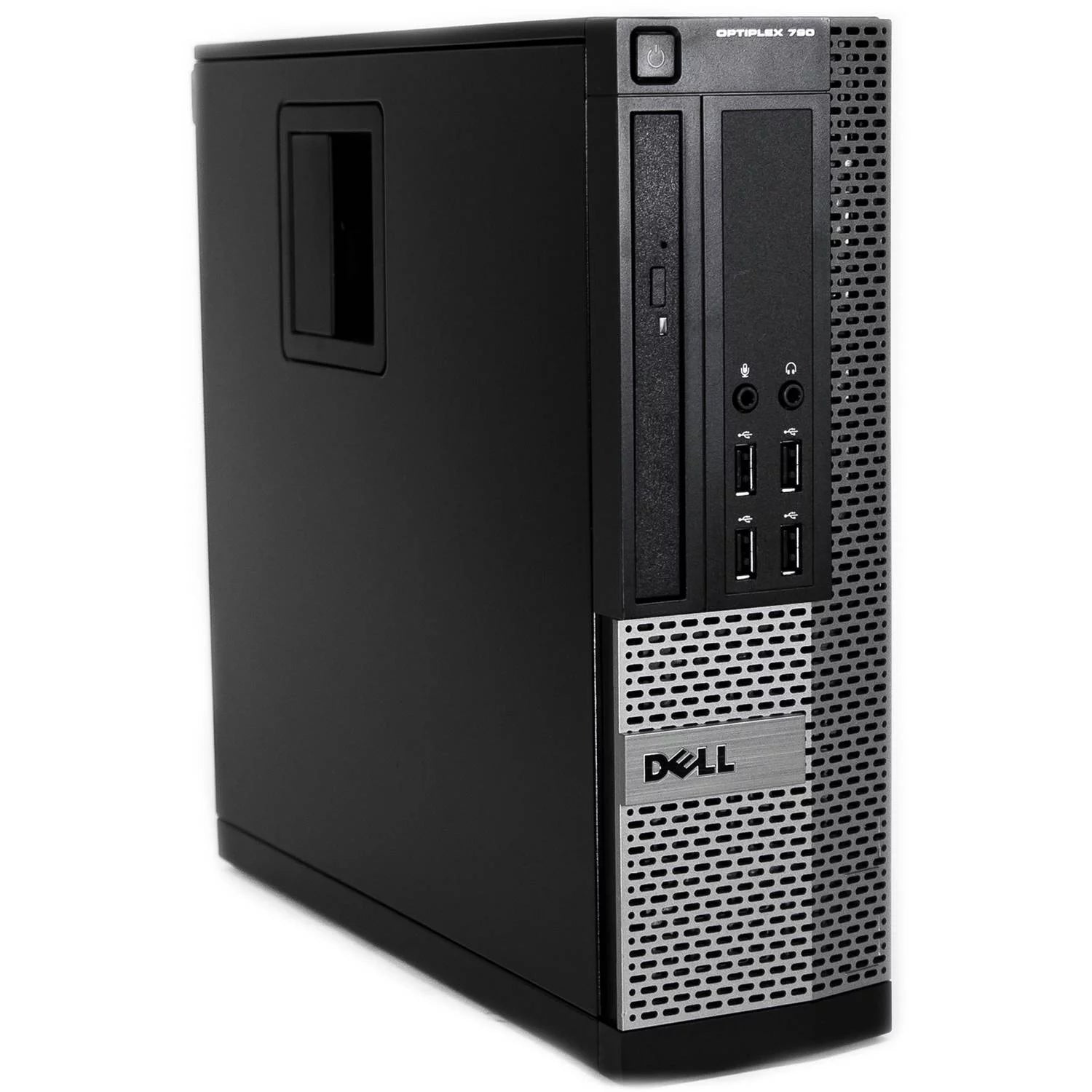 Restored Dell Black 790 Desktop PC with Intel Core i5 Processor, 4GB Memory, 250GB Hard Drive and Windows 10 Pro (Monitor Not Included) (Refurbished)