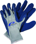 Promar GL-200-XL Blue Latex Grip Glove XL Blue Latex