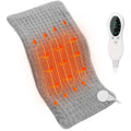 Ltrototea Electric Heating Pad,12x24 Heating Pad for Back Pain and Cramps Relief, Large Heat Pad with 10 Heat Setting, Auto Shut-Off, Moist and Dry Heat Therapy
