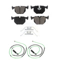 Transit Auto - Rear Ceramic Disc Brake Pads And Wear Sensors Kit For 2006-2008 BMW Z4 M Roadster Coupe with 3.2L KCW-100903