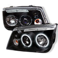Spyder Volkswagen Jetta 99-05 Projector Headlights (does not fit the Jetta 2.5) - CCFL Halo - Black - High H1 (Included) - Low H1 (Included) Fits select: 2005 VOLKSWAGEN JETTA GL TDI
