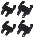 4 Pack Sway Bracket Jacket Cushion Compatible with E2 hitch models, 6K, 8K, 10K, 12K, 14K model hitches
