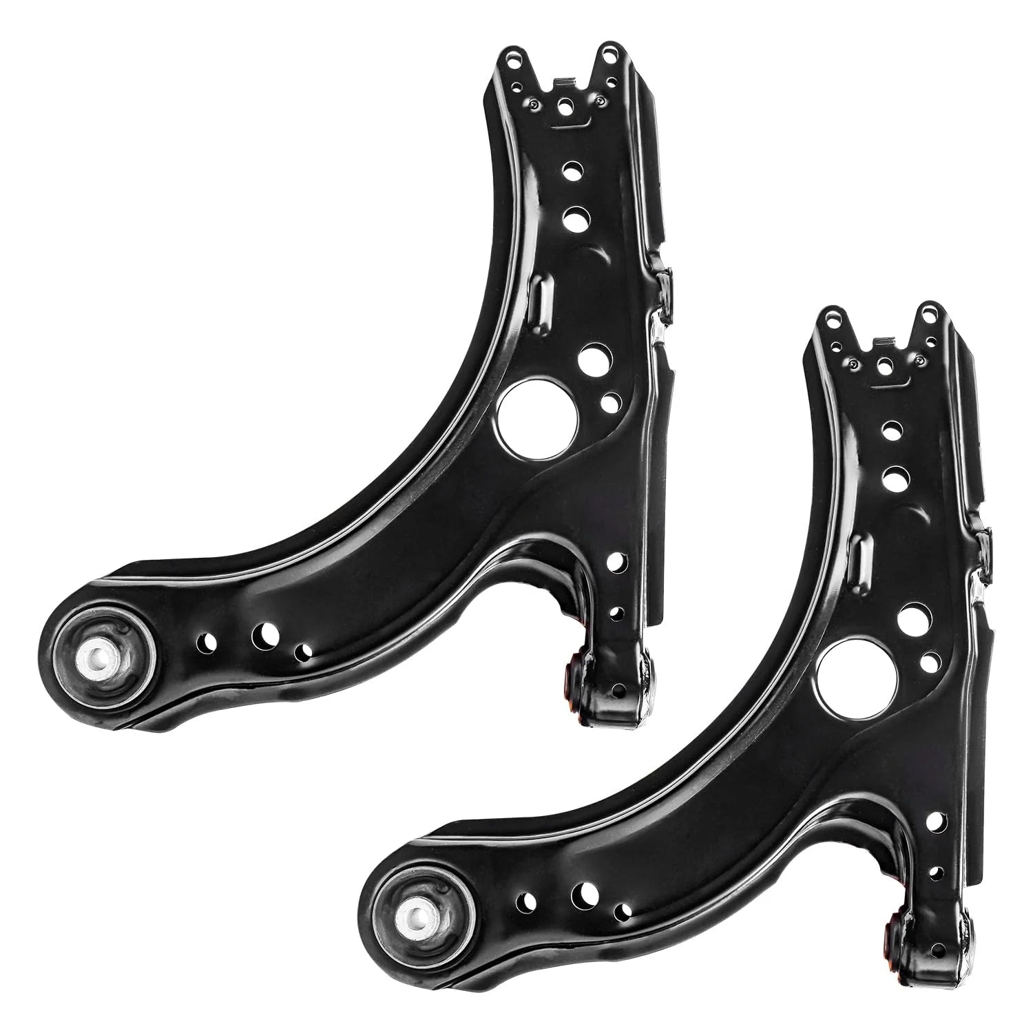 Detroit Axle - Front Lower Control Arms for 1999-2006 Volkswagen Jetta Golf 1998-2010 Volkswagen Beetle 2007-2009 Volkswagen Jetta City 2 Lower Control Arms Assembly Replacement