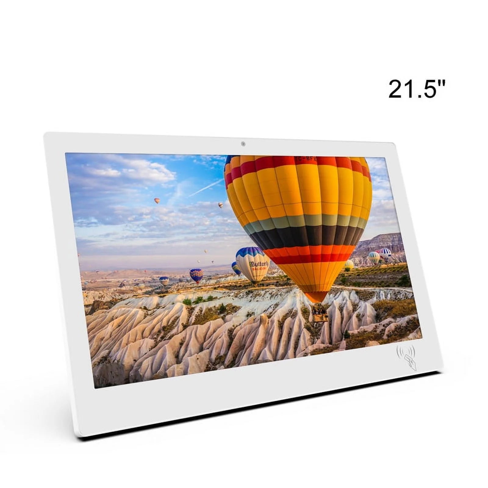 Raypodo Commercial Grade Tablet 21.5 inch Touchscreen Monitor Rockchip RK3568 With Android 11 Universal Wall Mount Tablet PC(White)
