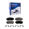 Detroit Axle - Front Brake Pads for Chrysler 300 Dodge Charger Challenger Magnum Ceramic Brake Pads with Hardware Replacement