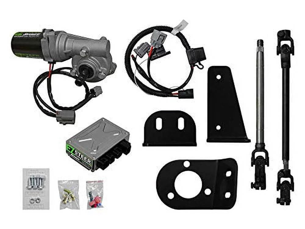 SuperATV Power Steering Kit for John Deere Gator RSX 850i| Reduces Steering Effort|Powerful 220W Motor| Eliminates Bump Steer|PS-JD-G13-002