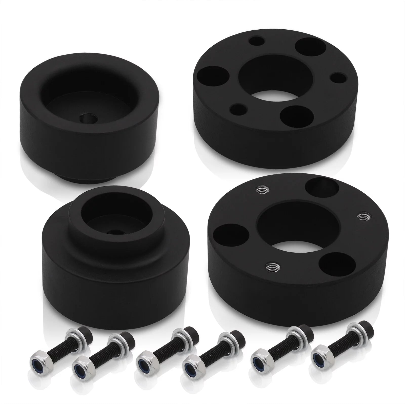 AJP Distributors 2 Front 1.5 Rear Off-Roading Full Leveling Lift Kit Spacers Black For Dodge Ram 1500 09 10 11 12 13 14 15 16 17 18 2009 2010 2011 2012 2013 2014 2015 2016 2017 2018 2019 4WD 4x4