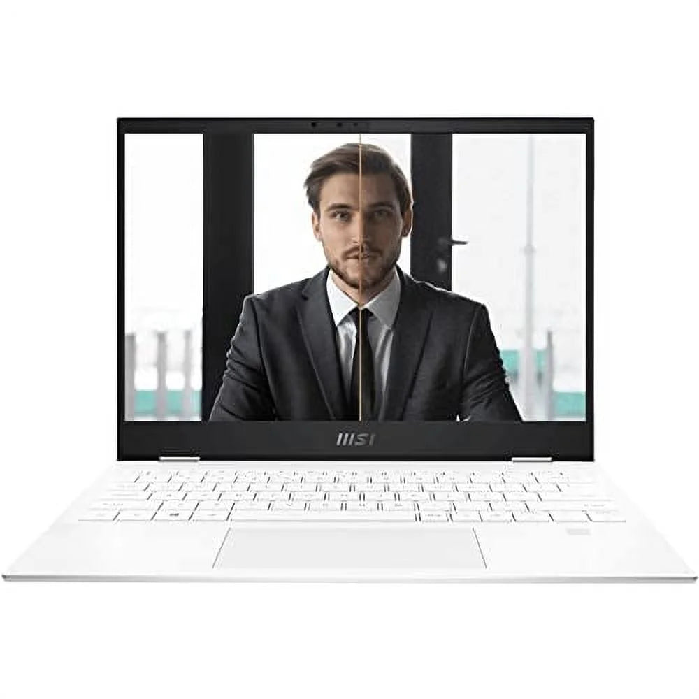 MSI Summit E13 Flip Evo Business Professional Laptop: 13.4 FHD+ 1200p, Intel Core i5-1155G7, Intel Iris Xe, 16GB, 512GB SSD, Thunderbolt 4, WiFi 6E, TPM 2.0, Win10, Pure White (A11MT-235)