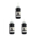 PrinterDash Compatible Replacement for EcoPrinter L110/L200/L300/L350/L455/L565/ET-2500/3600/4500 Dye Black Ecotank Refill Ink Bottle (3/PK-70ML-4000 Page Yield) (NO. 664) (T664120-US1_3PK)