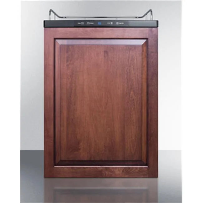 5.6 cu. ft. Built-in Residential Beer Dispenser with Digital Thermostat, Black