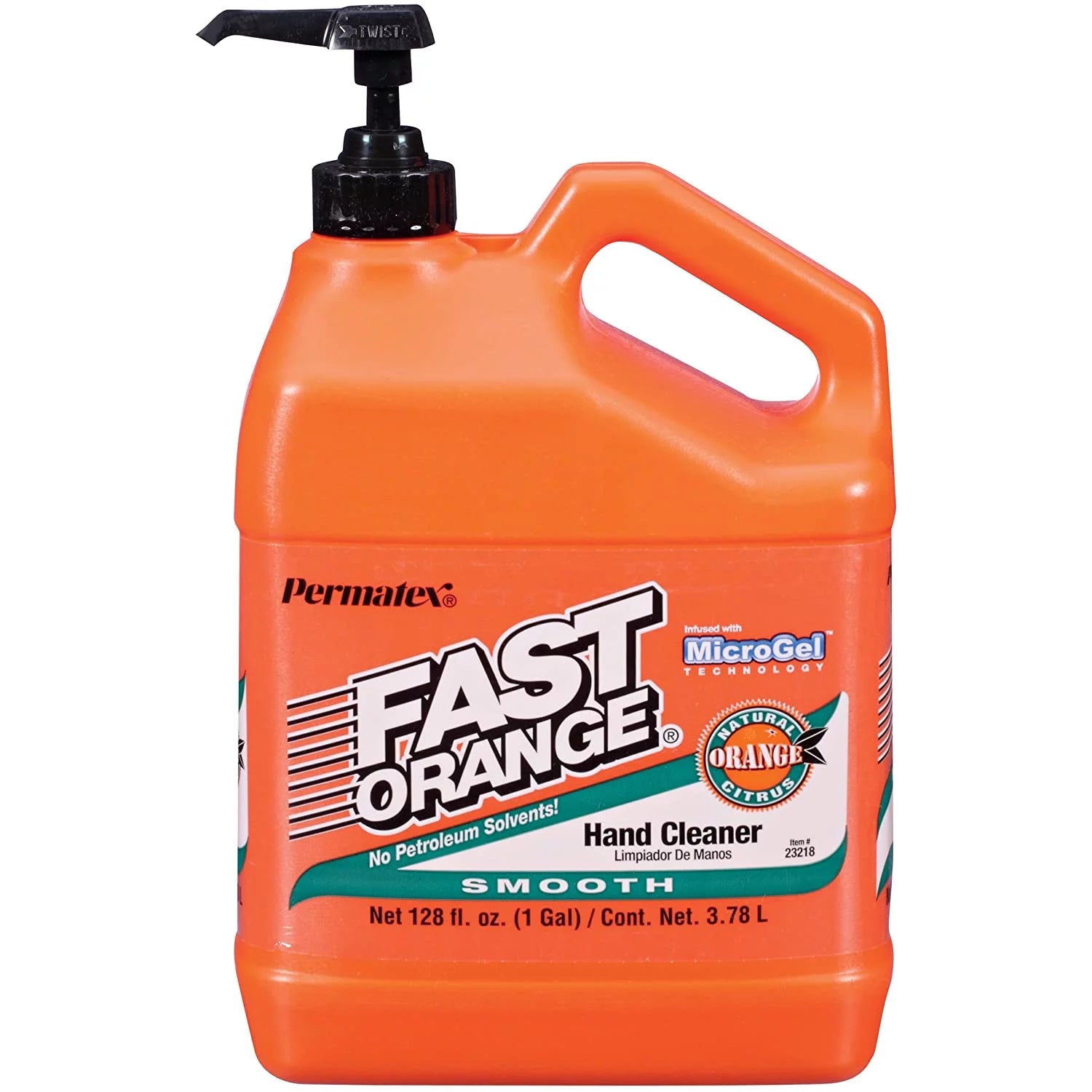 Fast Orange Smooth Hand Cleaner W/Pump 1 Gl