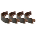 Dynamic Friction Company True-Arc Brake Shoes 1901-0189-00 For 1962-1963 Chevrolet Chevy II, 1962-1964 Chevrolet Corvair
