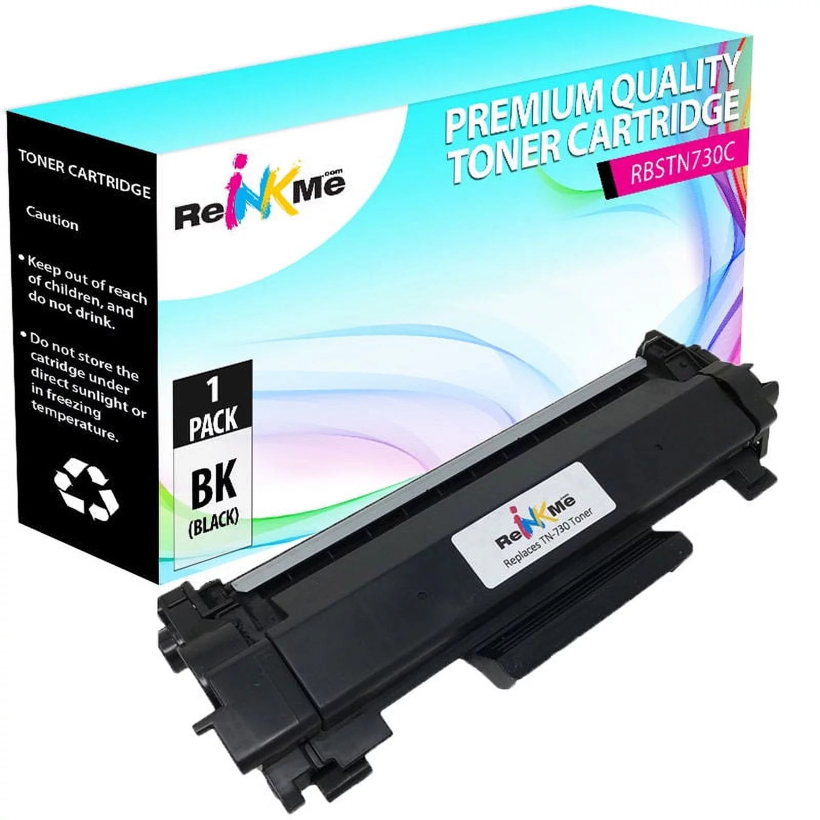 ReInkMe Compatible TN-730 Toner Cartridge for Brother HL-L2350 HL-L2370DW