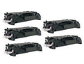 PrinterDash Compatible Replacement for HEWCE505XJ_5PK - Black
