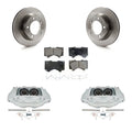 Transit Auto Front Disc Brake Caliper Rotors And Semi-Metallic Pads Kit For Lexus LX570 Toyota Land Cruiser KC8-100249P