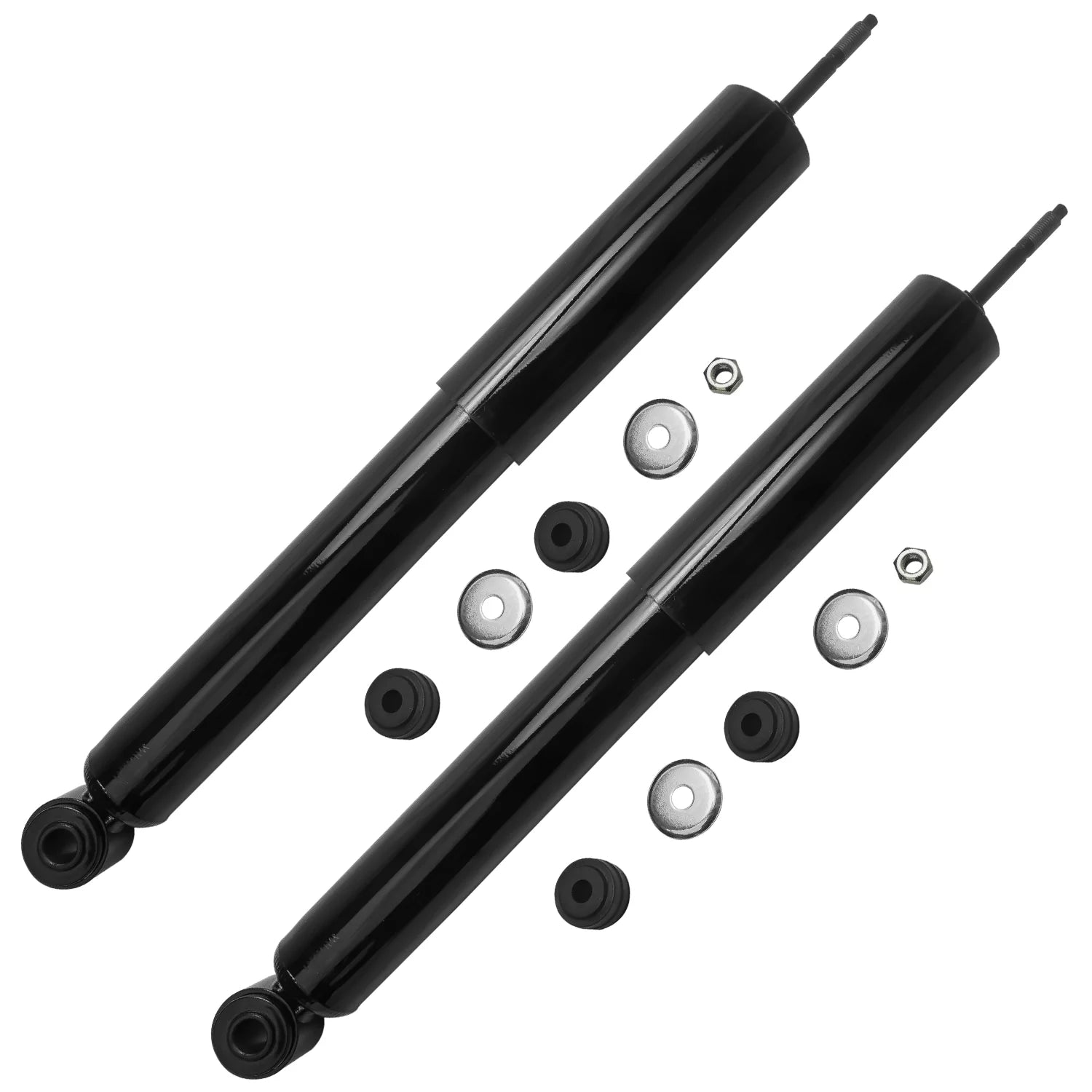 Detroit Axle - Complete Rear Shock Absorbers Replacement for 2002 2003 2004 2005 Kia Sedona