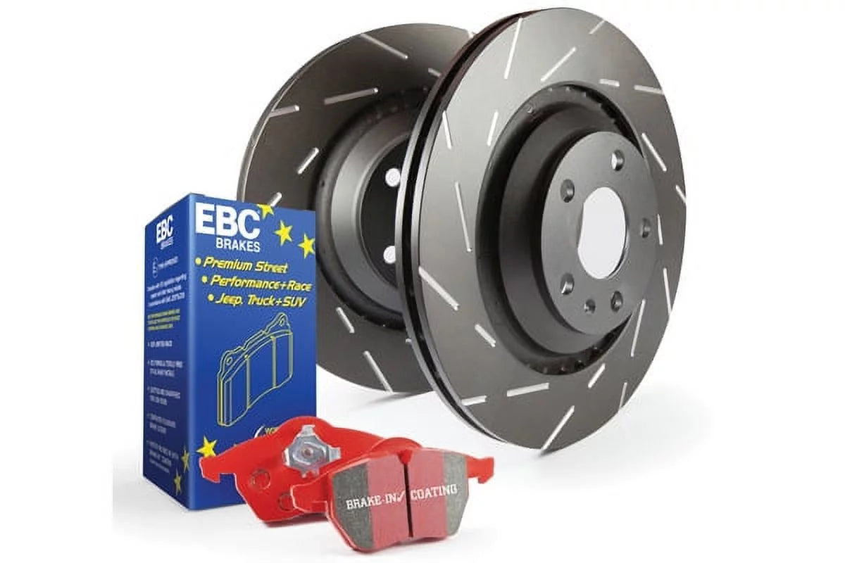 EBC Brakes Pad and Rotor Kit (DP3689/2C & USR356) Fits select: 1989-1991 AUDI 200
