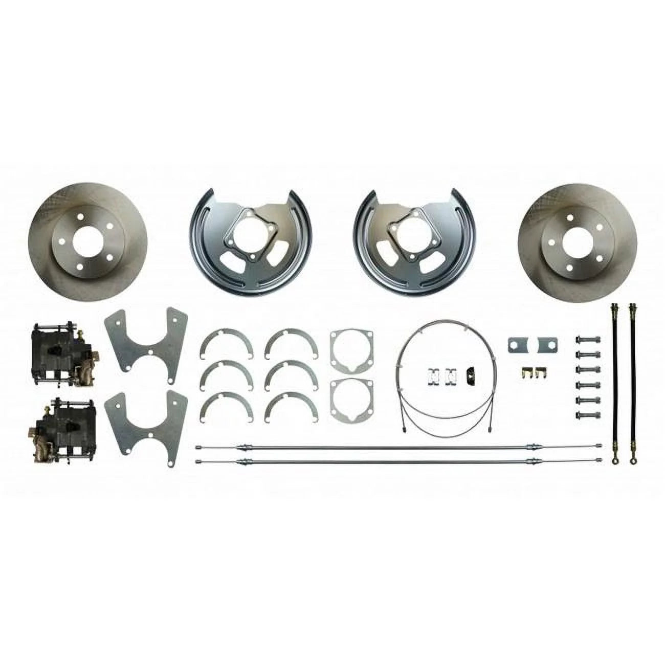 Right Stuff Detailing RSDFSCRD01 Rear Disc Conversion for GM E-Brake Cables