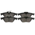 AutoShack Rear Ceramic Brake Pad Kit Driver and Passenger Side Replacement for Lincoln MKZ MKC MKX Nautilus Continental Ford Escape Edge Police Responder Hybrid SSV Plug-In Hybrid 2013-2020 Fusion FWD
