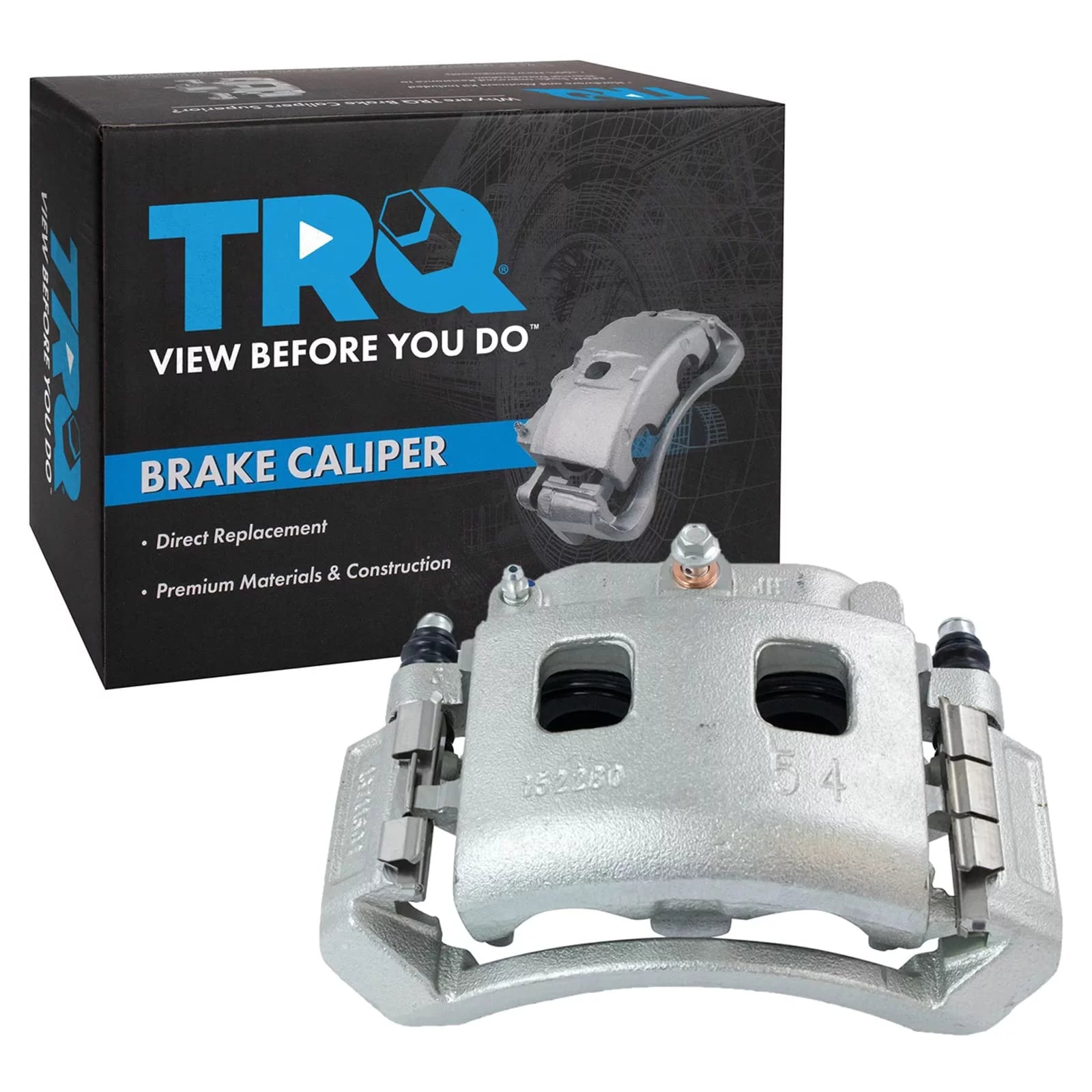 TRQ NEW Left Front Disc Brake Caliper for Dodge Durango Ram 1500 CLA48255 Fits select: 2004-2005 DODGE RAM 1500 ST/SLT