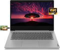 [Windows 10 Pro] New Lenovo IdeaPad 3i Business Laptop, 14 FHD Display, Intel Core i5-10210U, Windows 10 Pro, 12GB RAM, 512GB SSD, HDMI, WiFi With Free 32GB Durlyfish USB Card