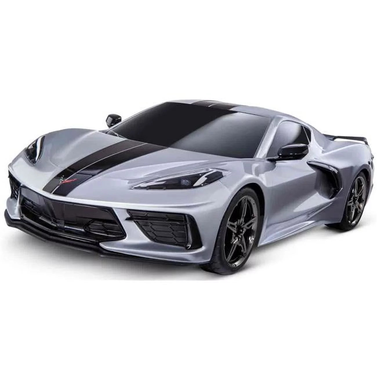 Traxxas 93054-4-Slvr Chevrolet Corvette Stingray: 1/10 Scale Awd Supercar 93054-4-SLVR